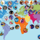 Illustration for article titled Here's a map that shows the location of every Disney and Pixar movie